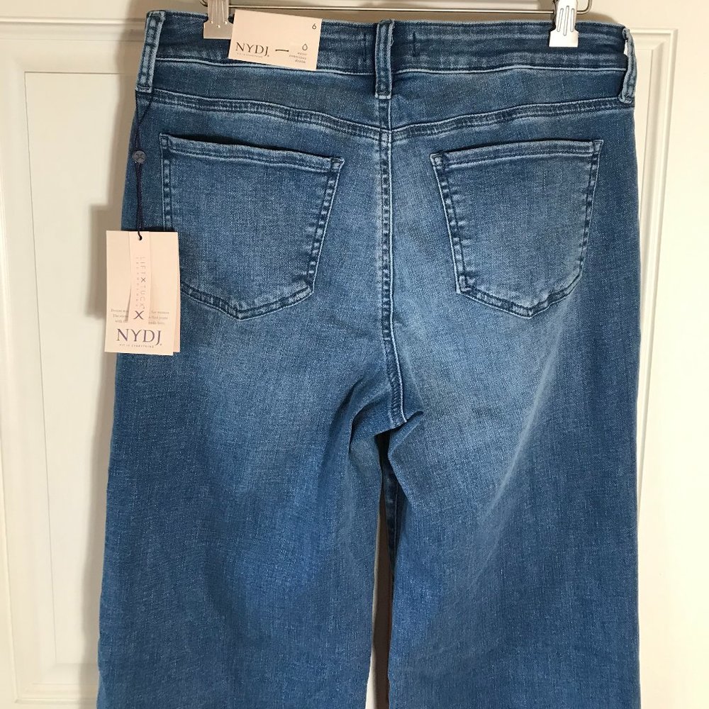 NWT NYDJ Wide Leg Trouser Brickell Jeans - Picture 3 of 4